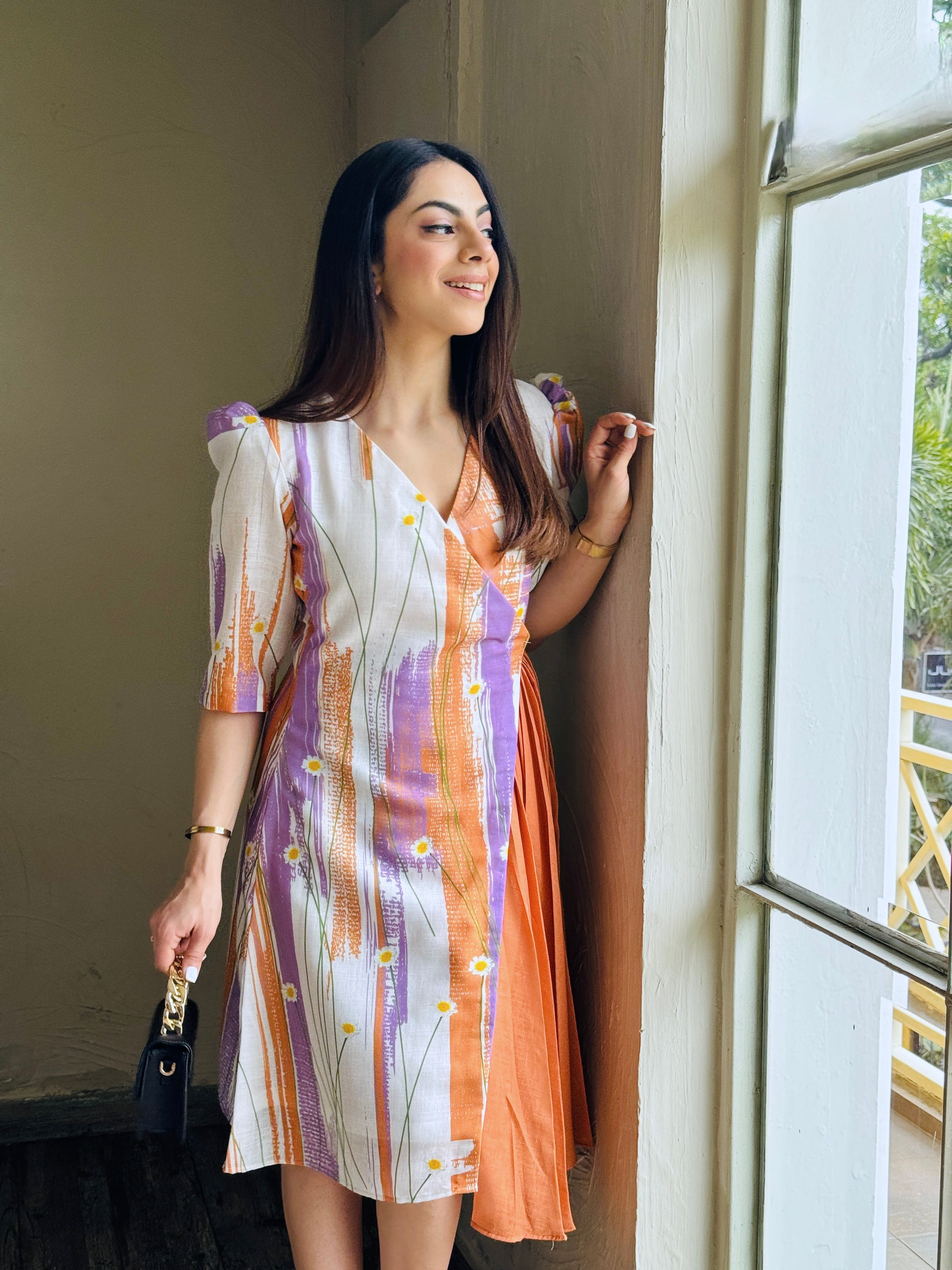 Emily Linen Midi Dress Women's Dresses Online Pluch Designs