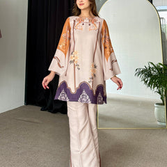 Sara Pastel Winter Kurta Set