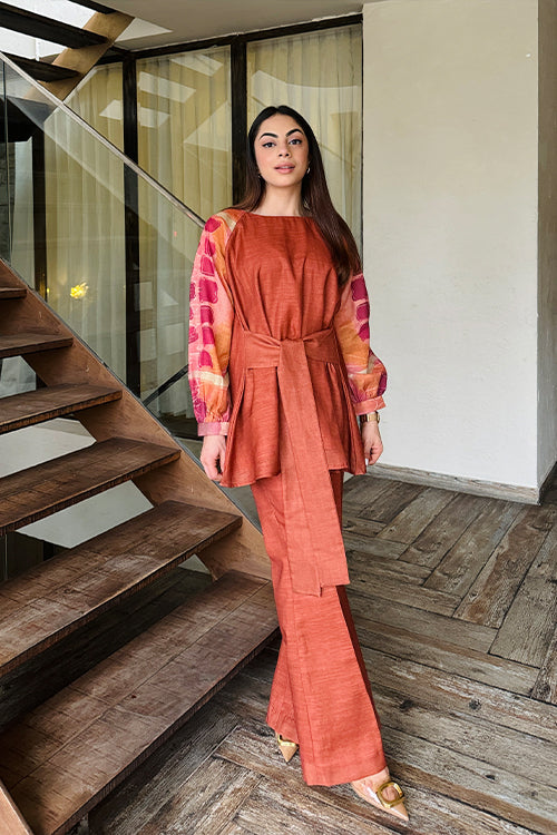 Relaxed Linen Coord Set