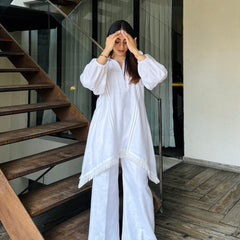 All White Kurta Set