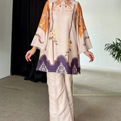 Sara Pastel Winter Kurta Set