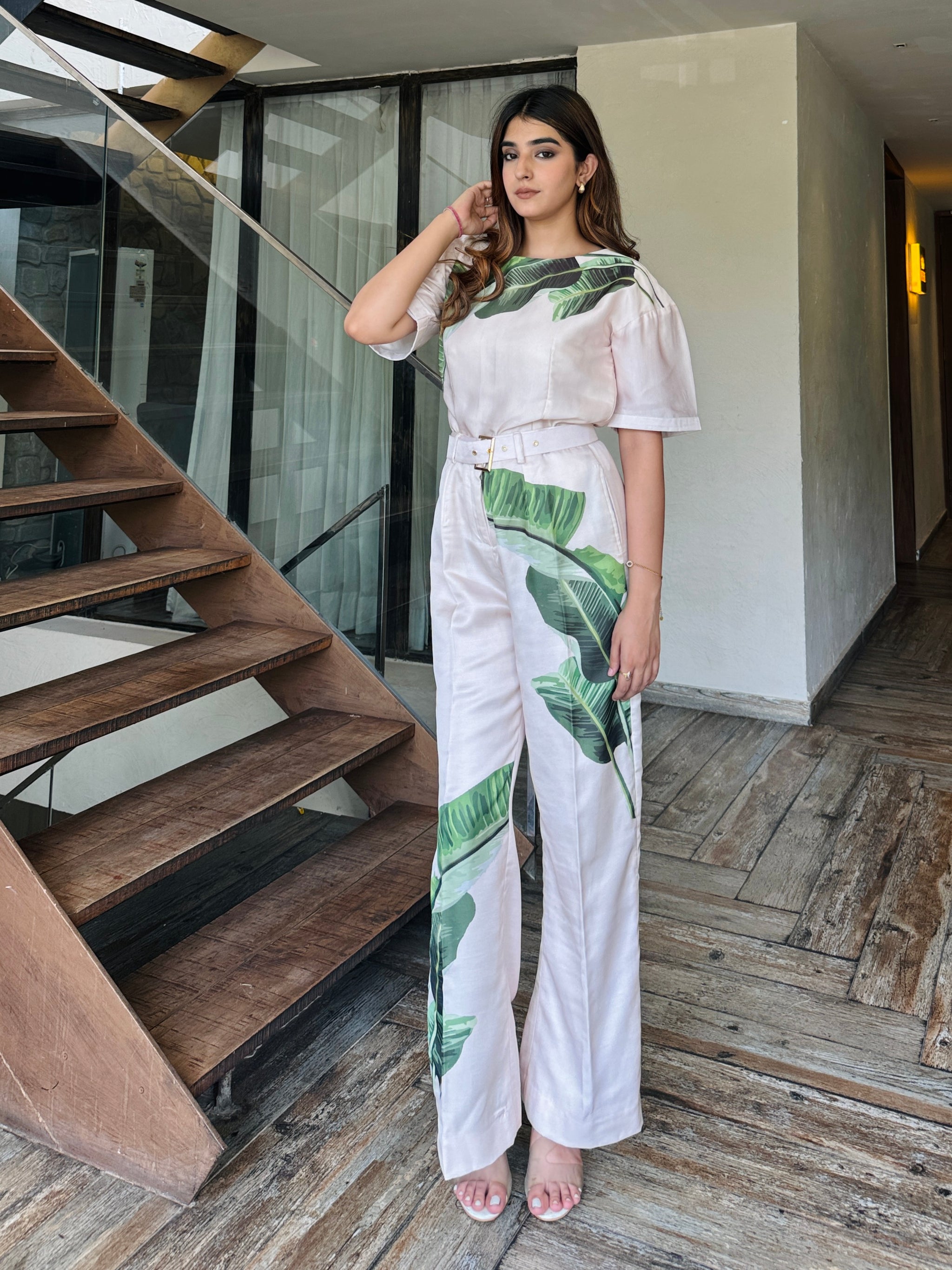 Tropical Summer Coord Set - Women's Co-Ord Sets Online | Pluch Designs