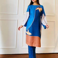 Blue Mirage Kurta Set