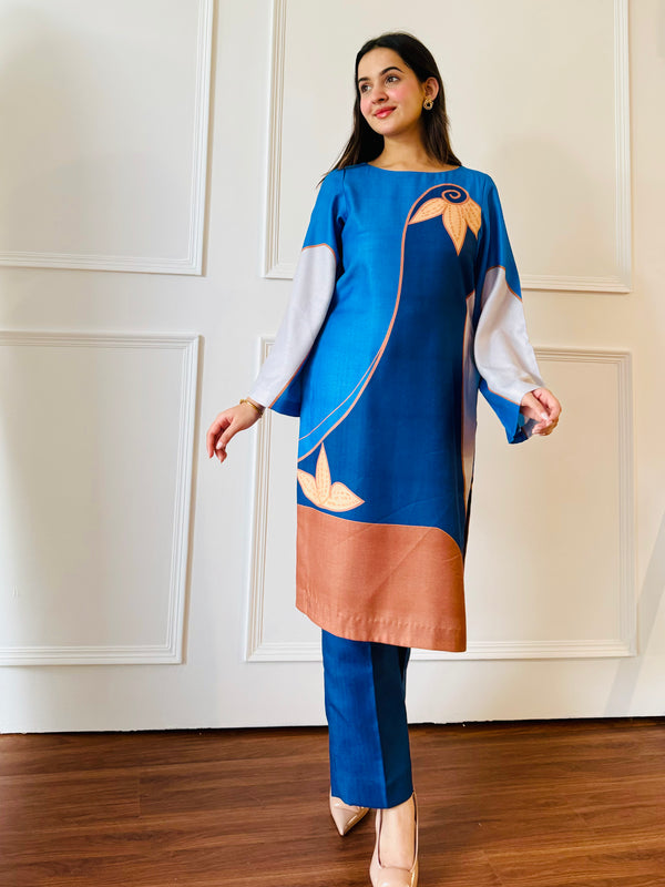 Blue Mirage Kurta Set