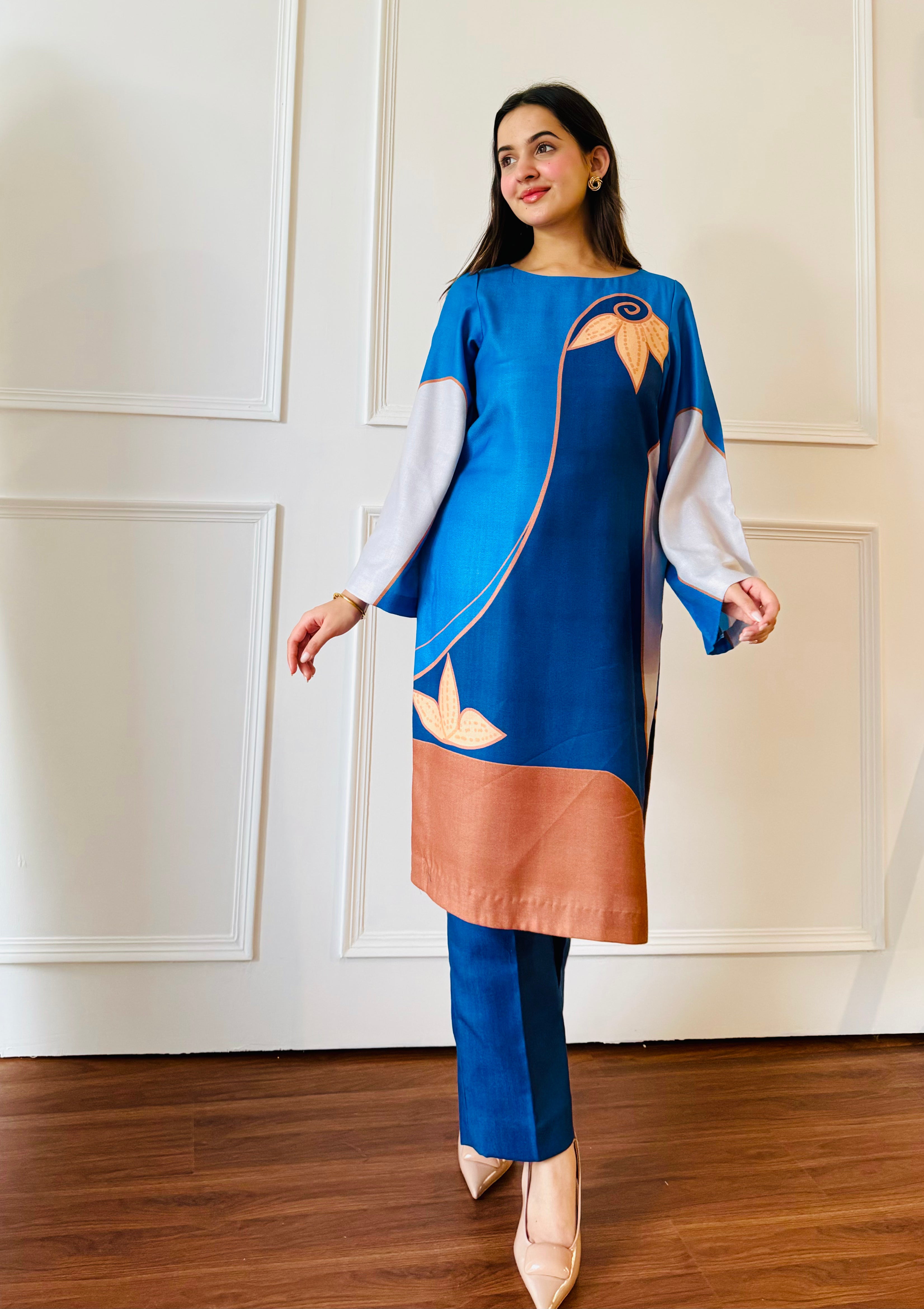 Blue Mirage Kurta Set