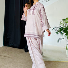Dusky Petal Kurta Set