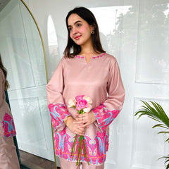 Mocha Rose Kurta Set