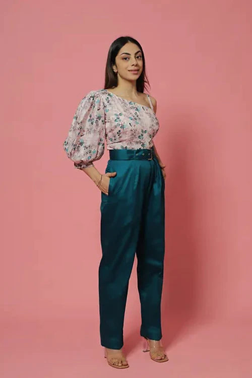 Myra Print Coord Set With Formal Trousers