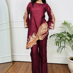 Paisley Rouge Co-ord Set