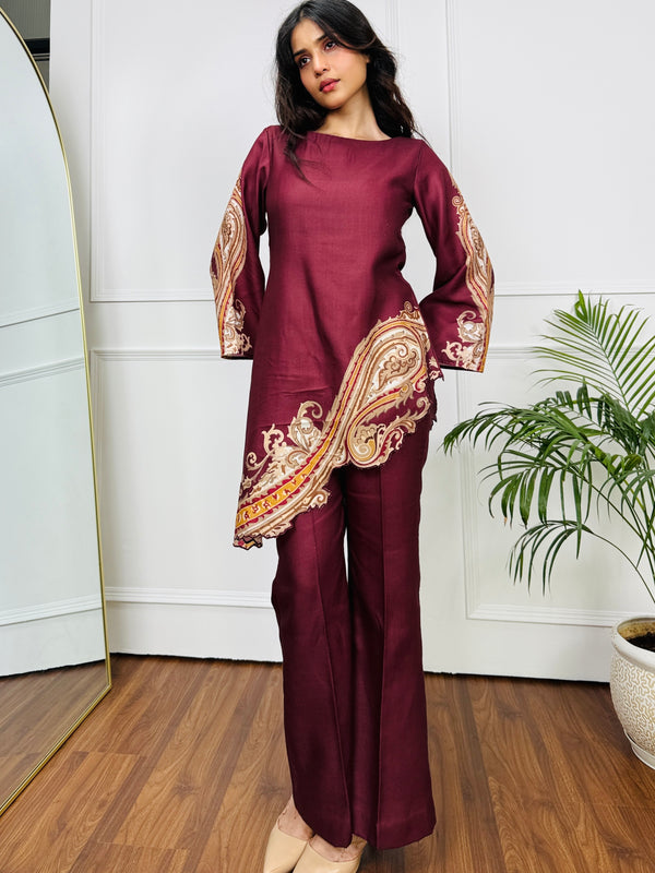 Paisley Rouge Co-ord Set