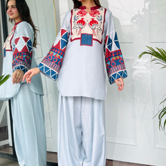 Blue Essence Kurta Set