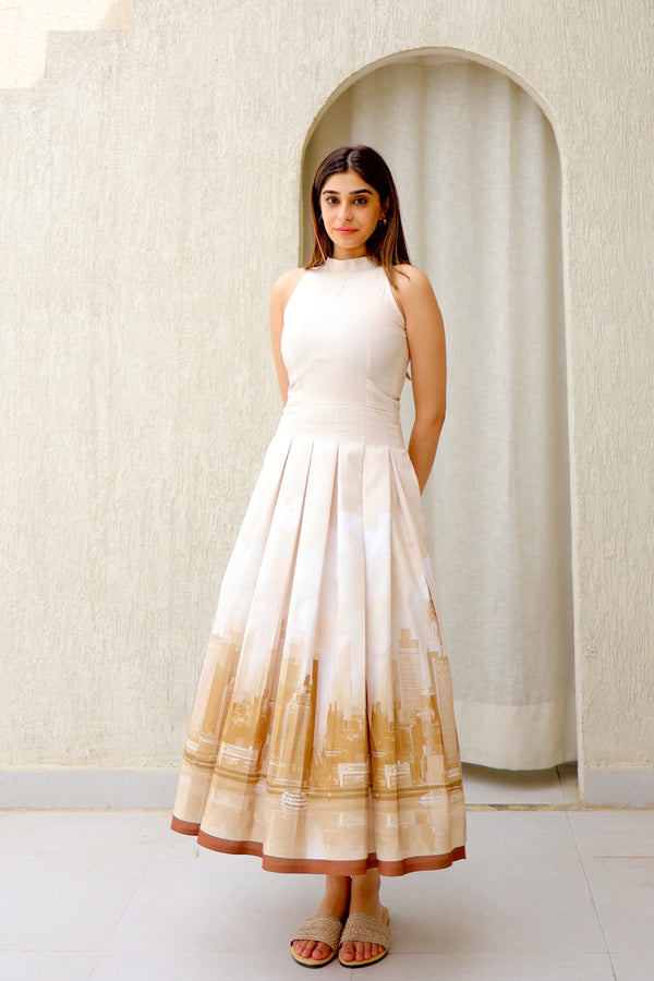 Sunlit Breeze Summer Dress