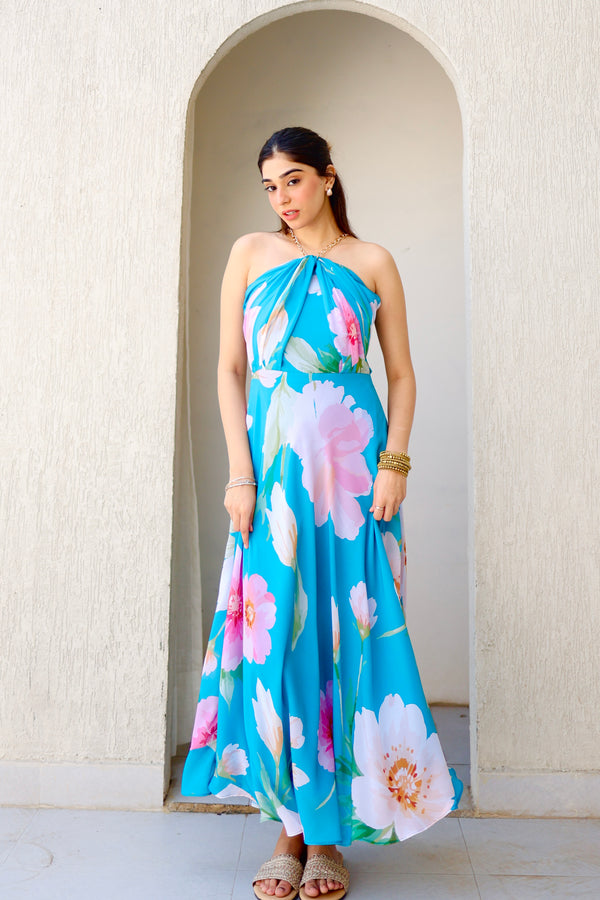 Miley Floral Midi Dress