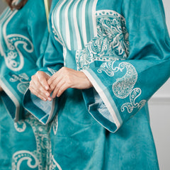 Teal Serenity Kurta Set