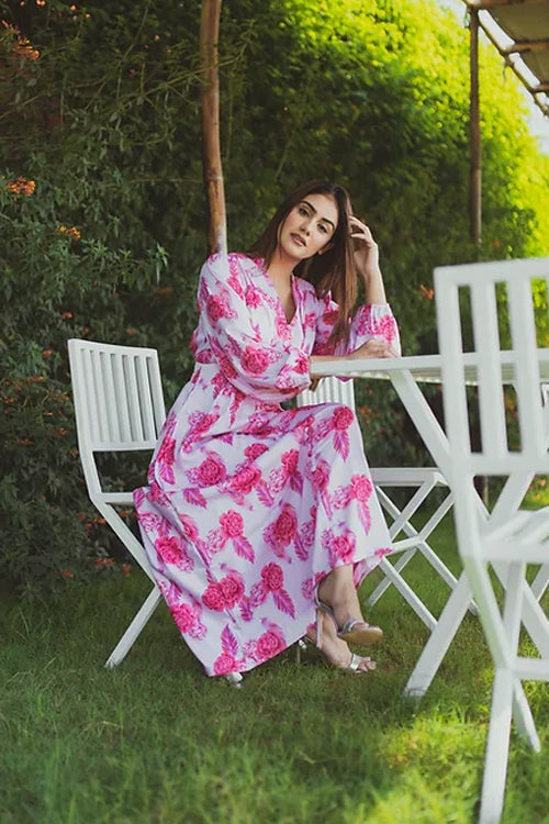 Averie Floral Maxi dress