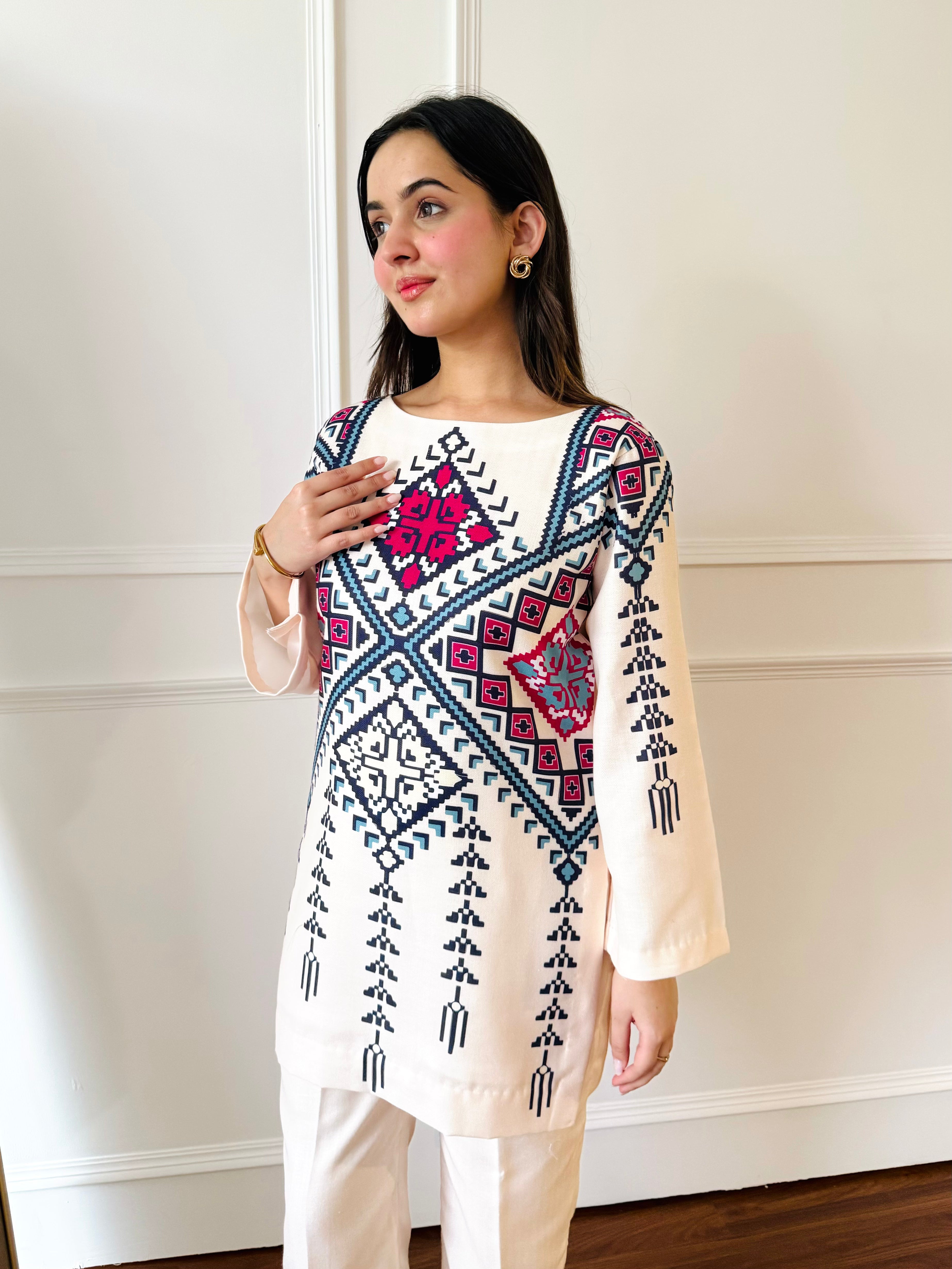 Ivory Radiance Kurta Set