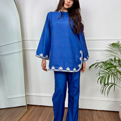 Denim Dastan Kurta Set
