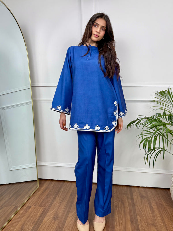 Denim Dastan Kurta Set