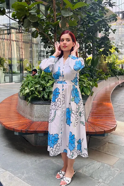 Emily White Summer Dress