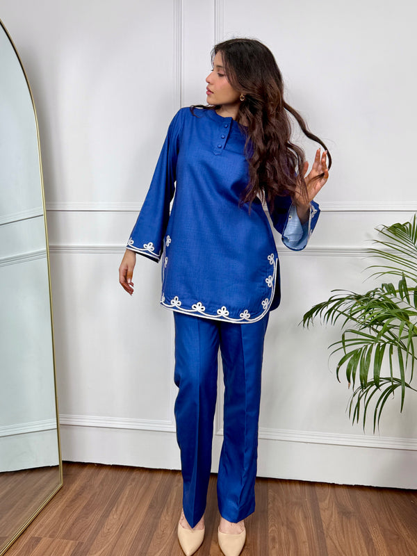 Denim Dastan Kurta Set