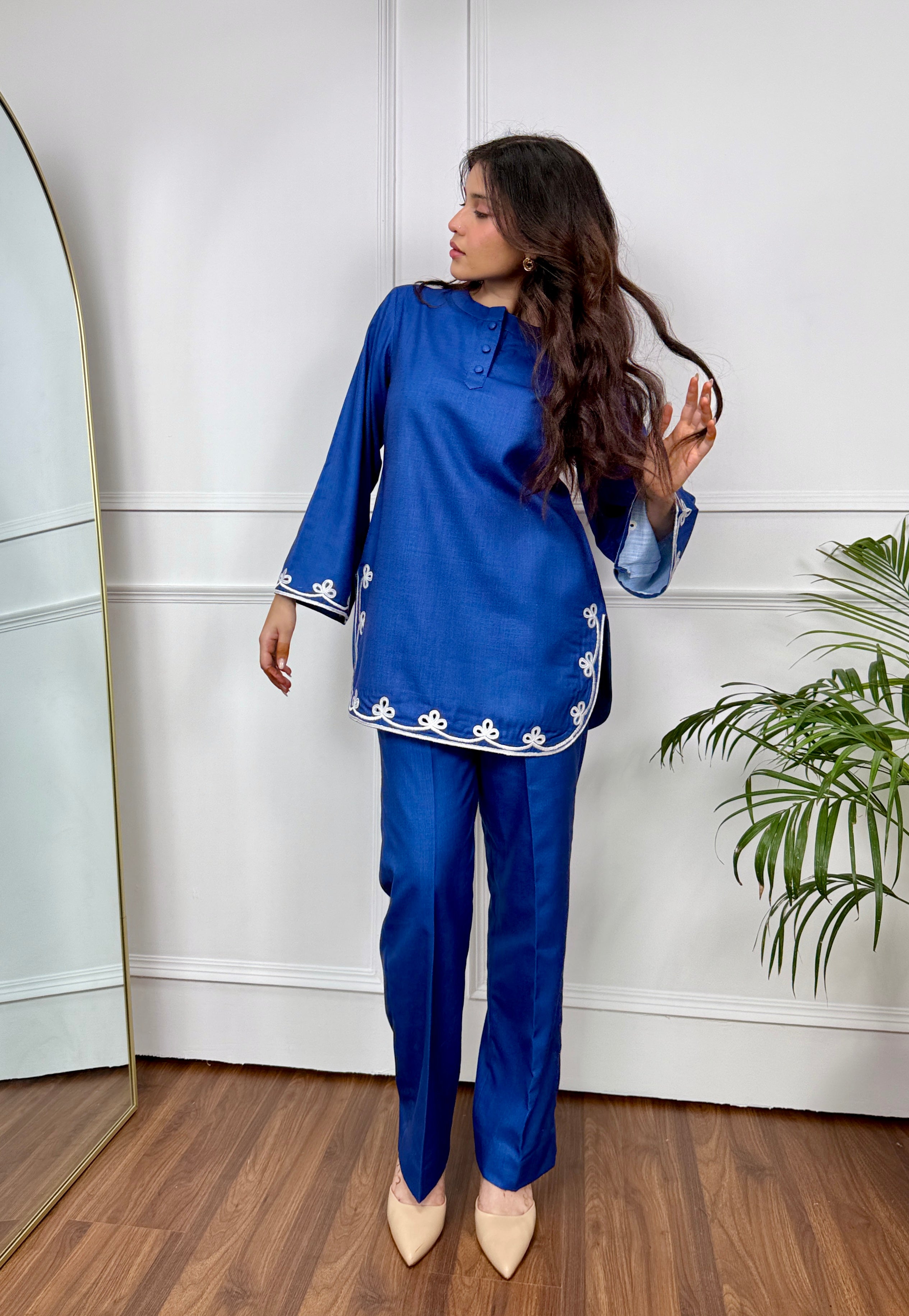 Denim Dastan Kurta Set