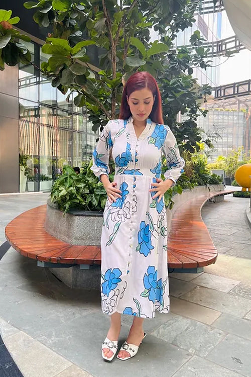 Emily White Summer Dress