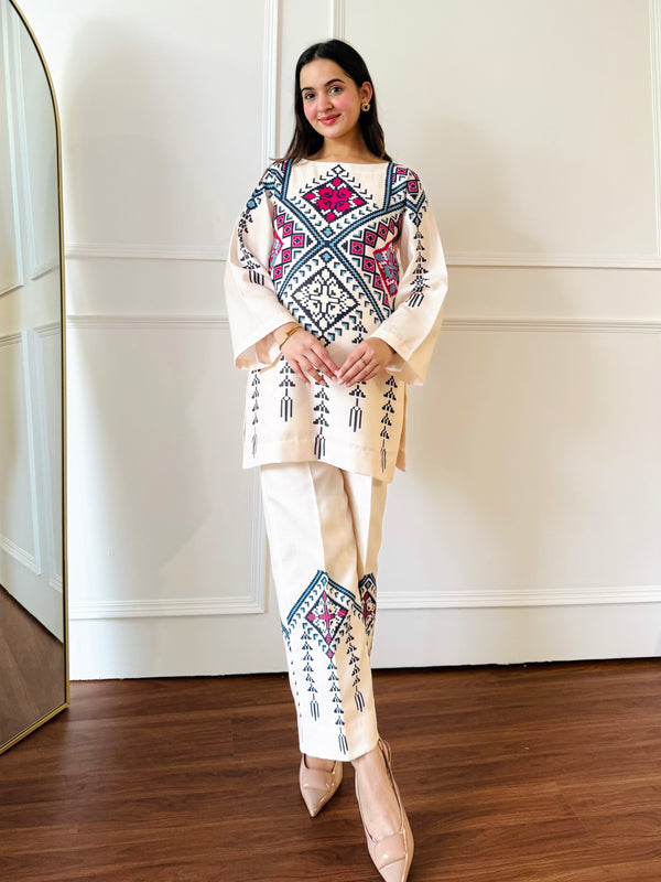 Ivory Radiance Kurta Set