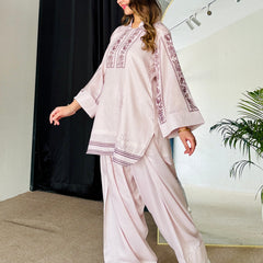 Dusky Petal Kurta Set