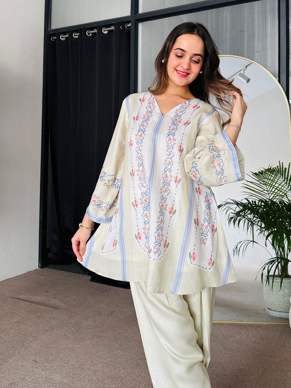 Pista Noor Kurta Set