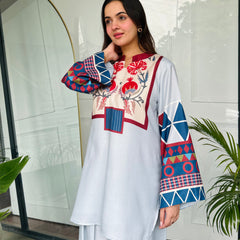 Blue Essence Kurta Set