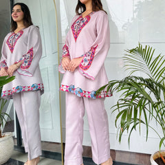 Blush Heart Kurta Set