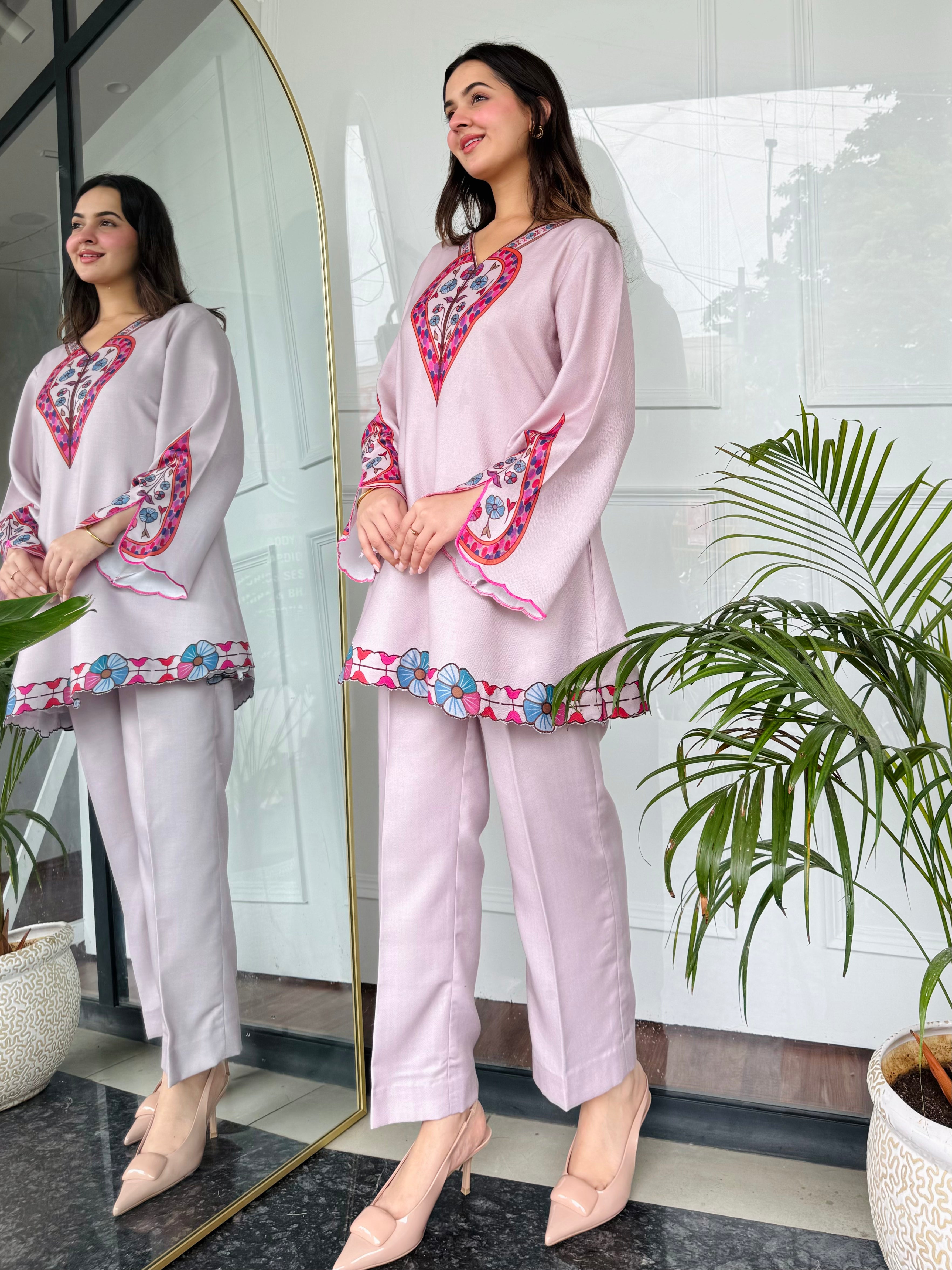 Blush Heart Kurta Set