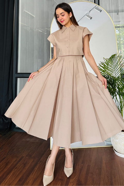 Pleated Romance Skirt Set