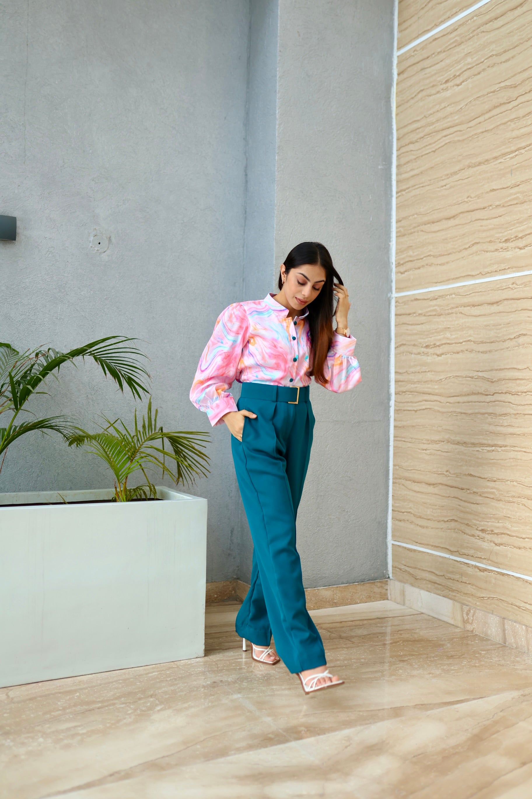 Colorful Print Shirt