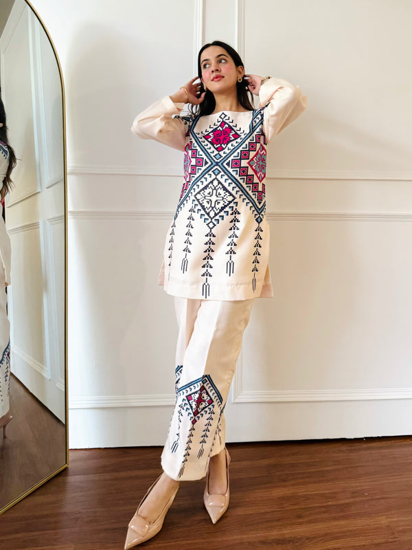 Ivory Radiance Kurta Set