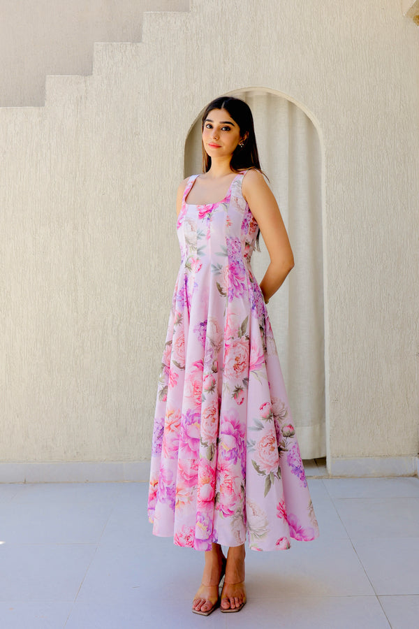 Pink Bloom Summer Dress