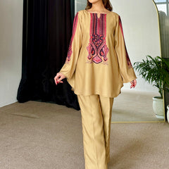 Sunlit Sage Pashmina Kurta Set