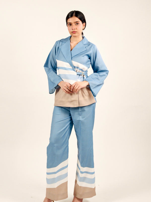 Basic Blue Co-ord Set