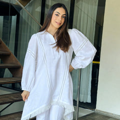 All White Kurta Set