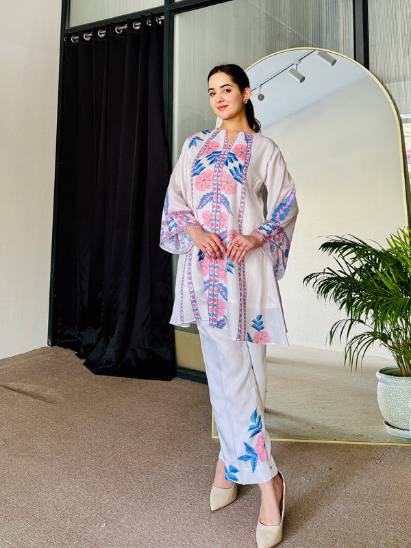 Pearl Petals Kurta Set