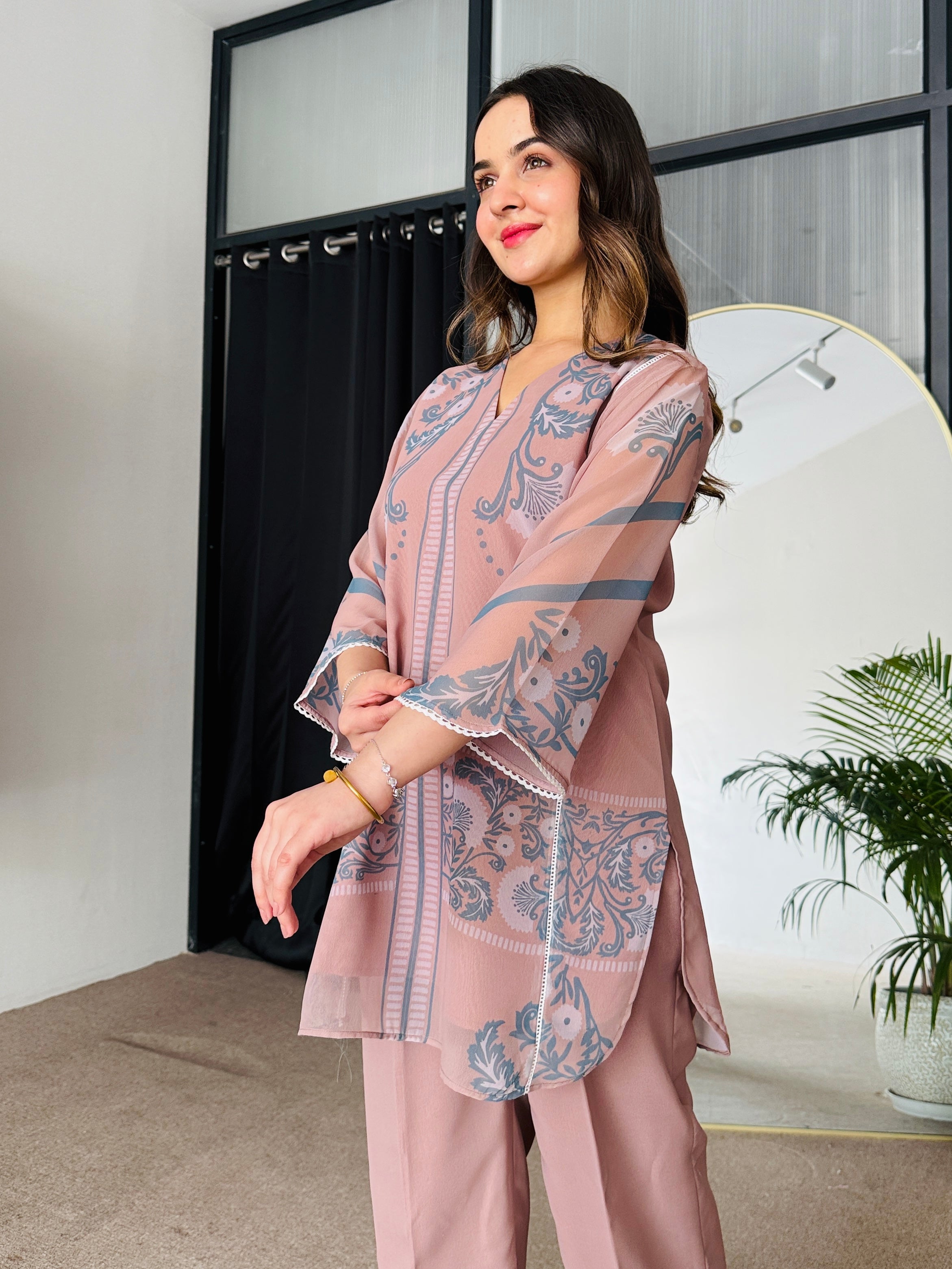 Earthern Summer Kurta Set