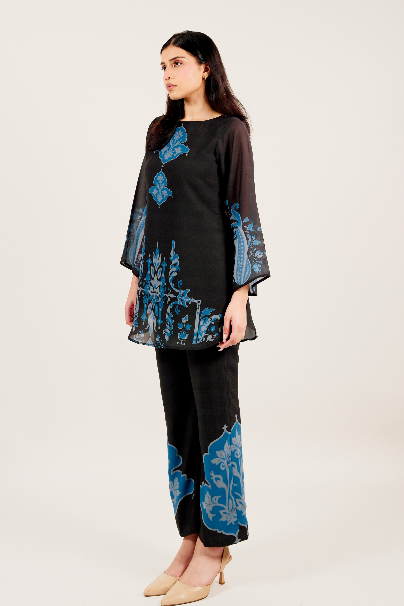 Blue Breeze Kurta Set