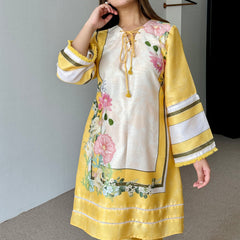 Yellow Festive Kurta Set