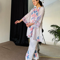 Pearl Petals Kurta Set