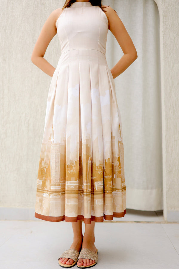 Sunlit Breeze Summer Dress