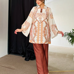 Cinammon Bliss Winter Kurta Set