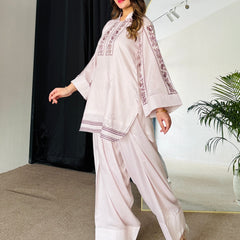 Dusky Petal Kurta Set