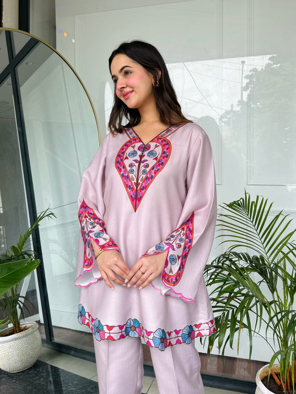 Blush Heart Kurta Set