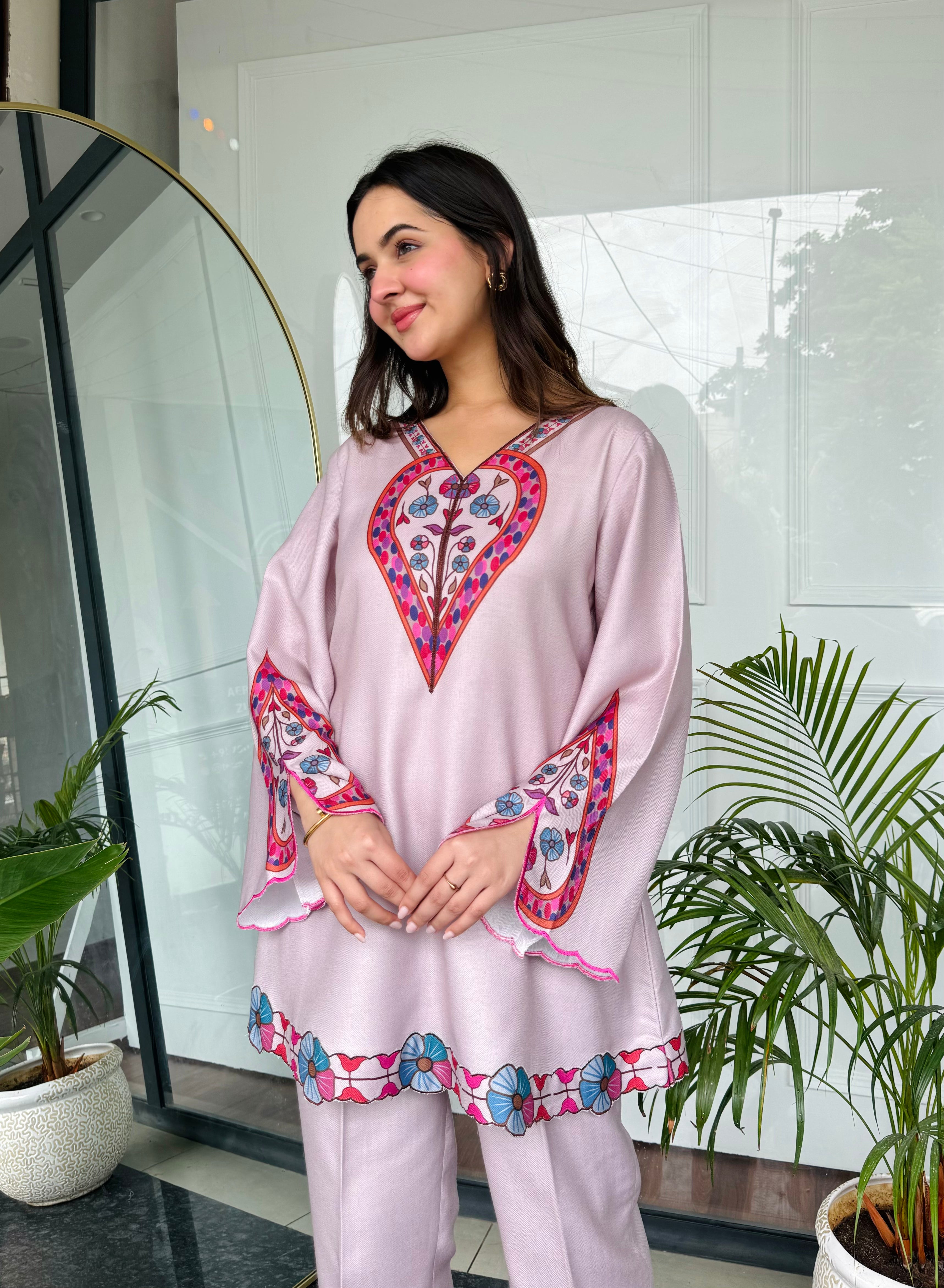 Blush Heart Kurta Set