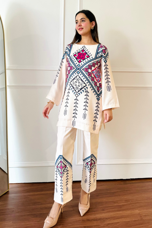 Ivory Radiance Kurta Set